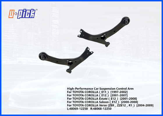 Control del brazo de suspensión de automóviles de alto rendimiento para TOYOTA COROLLA 1997-2009 L:48069-12250 R:48068-12250