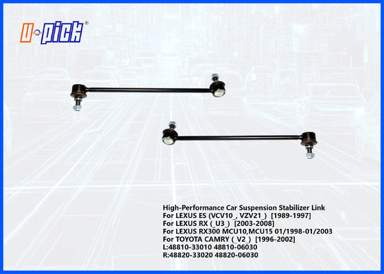 Enlace estabilizador de suspensión de automóviles de alto rendimiento para LEXUS 89-08 CAMRY 96-02 L:48810-33010 48810-06030 R:48820-33020 48820-06030