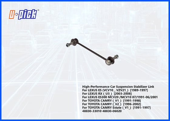 Enlace estabilizador de suspensión de automóviles de alto rendimiento para LEXUS 89-08 TOYOTA CAMRY 91-02 48830-33010 48830-06020