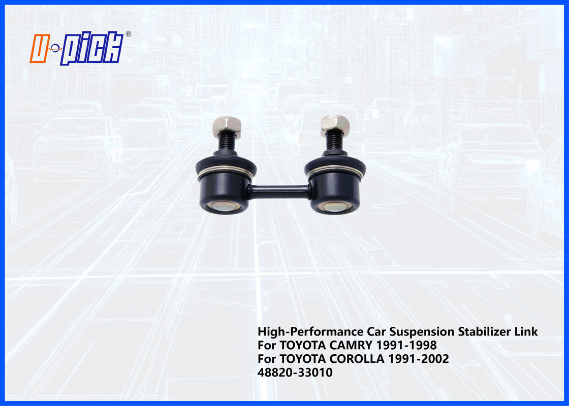 Enlace estabilizador de suspensión de automóviles de alto rendimiento para TOYOTA CAMRY 1991-1998 COROLLA 1991-2002 48820-33010 Frente