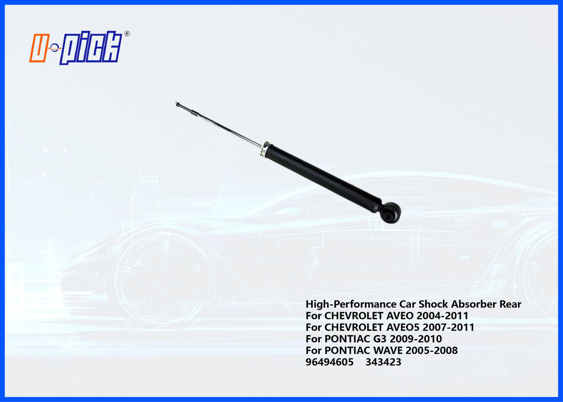 Absorbedor de choques de automóviles de alto rendimiento trasero para el Chevrolet AVEO 2004-2011 AVEO5 2007-2011 PONTIAC G3 2009-2010 PONTIAC WAVE 2005-2008 96494605 343423