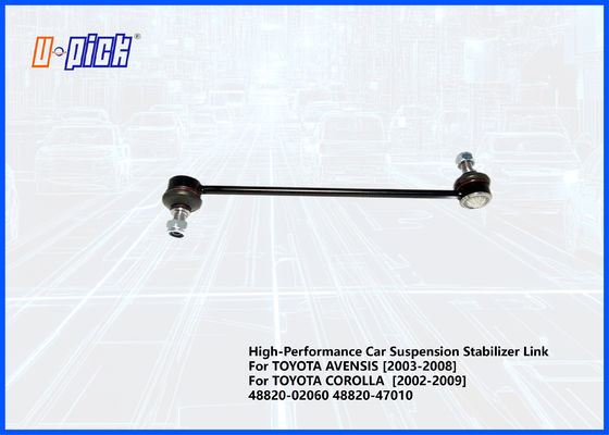 Enlace estabilizador de suspensión de automóviles de alto rendimiento para TOYOTA AVENSIS [2003-2008] COROLLA [2002-2009] 48820-02060 48820-47010